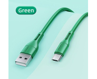 USAMS Kabel U68 microUSB 2A Fast Charge1m zielony SJ502USB04 - 1569029 - zdjęcie 2